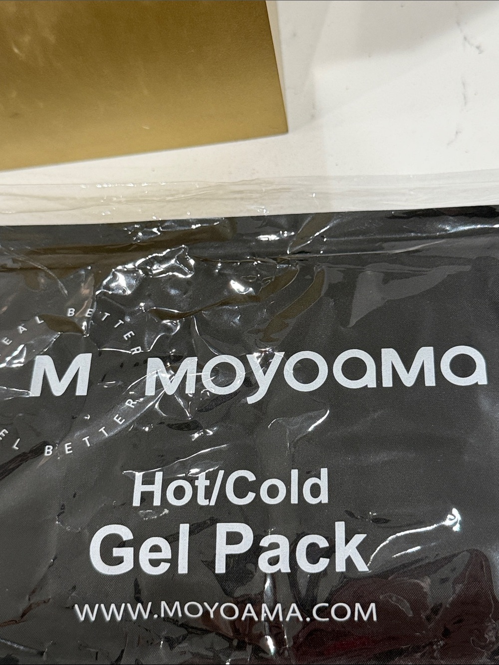 Black Hot/Cold Gel Pack - Reusable Therapy Pack